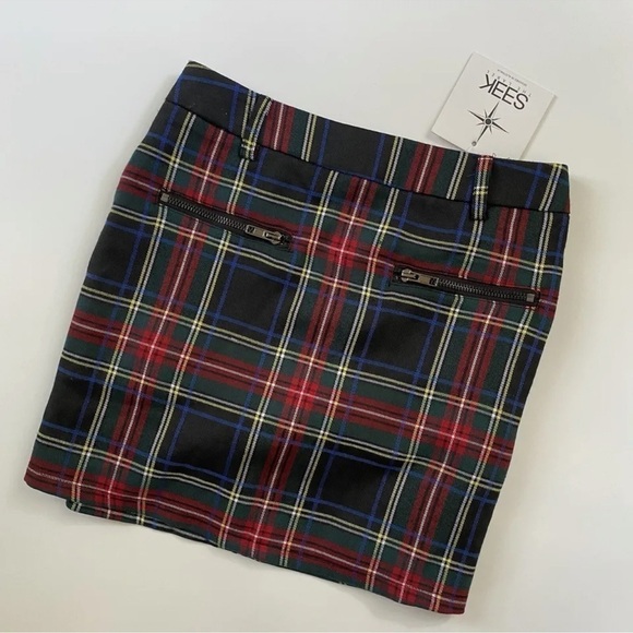 Seek the Label Plaid Mini Skirt XS Clueless Schoolgirl - Picture 1 of 5